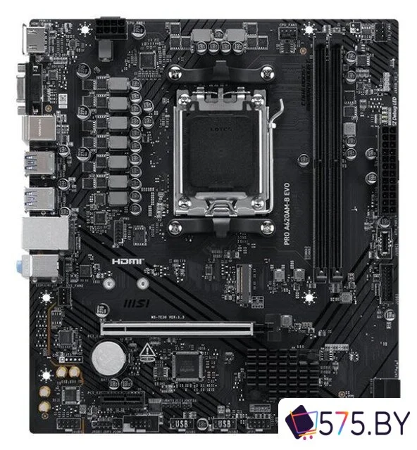 Материнская плата MSI Pro A620AM-B EVO в магазине 575.by