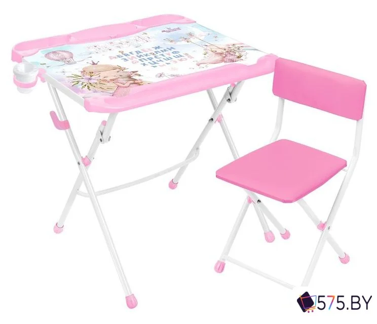Детский стол Nika КНД4/МП2 Маленькая принцесса 2 в магазине 575.by