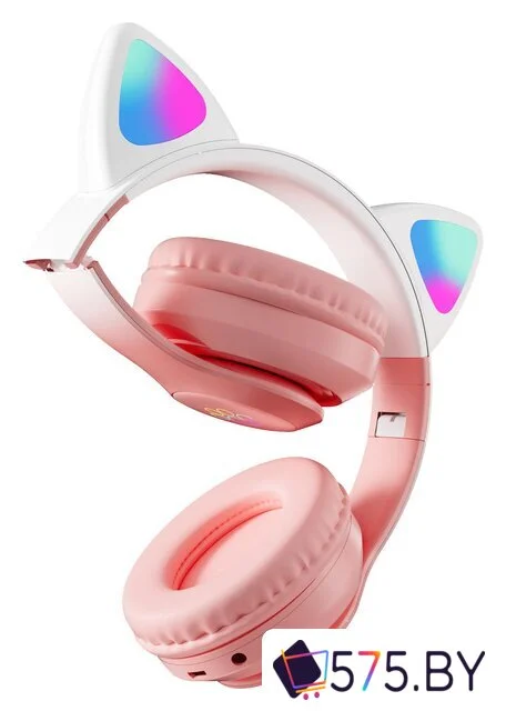 Наушники Miru Cat EP-W10 (розовый) в магазине 575.by