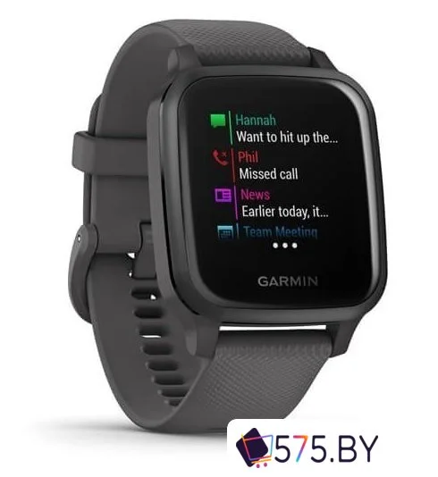Умные часы Garmin Venu Sq (серый) в магазине 575.by