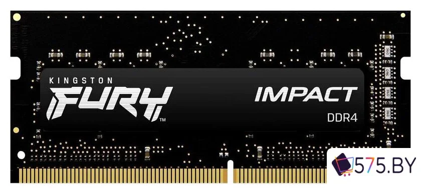 Оперативная память Kingston FURY Impact 2x8GB DDR4 SODIMM PC4-25600 KF432S20IBK2/16 в магазине 575.by