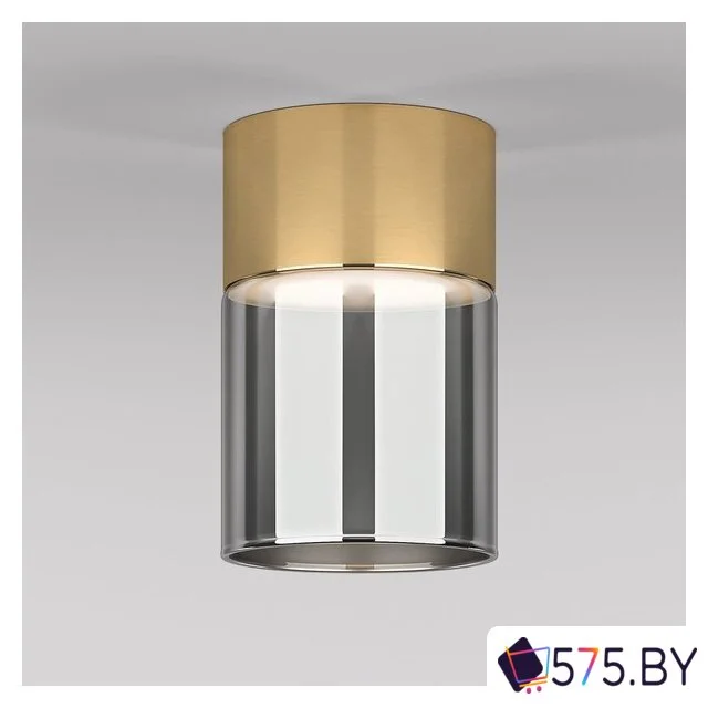 Спот Elektrostandard 25047/LED (латунь/дымчатый) в магазине 575.by