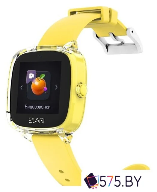Детские умные часы Elari KidPhone Fresh 4G (желтый) в магазине 575.by