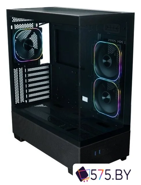 Корпус XASTRA Q500 3ARGB-FG-C10-UC (черный) в магазине 575.by