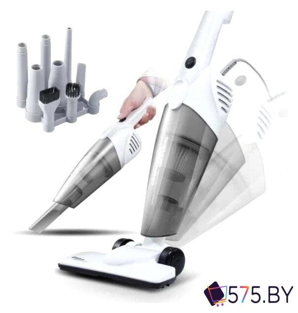 Пылесос Deerma DX118C (международная версия, белый/серый) в магазине 575.by