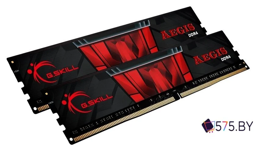 Оперативная память G.Skill Aegis 2x8GB DDR4 PC4-25600 F4-3200C16D-16GIS в магазине 575.by