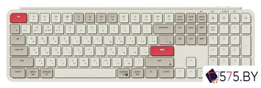 Клавиатура Keychron B6 Pro B6P-K13-RU (ретро красный) в магазине 575.by