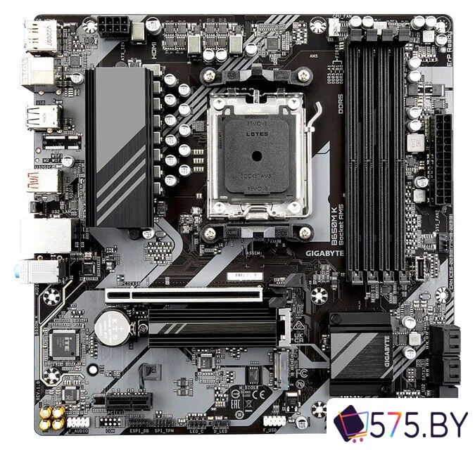 Материнская плата Gigabyte B650M K (rev. 1.0) в магазине 575.by