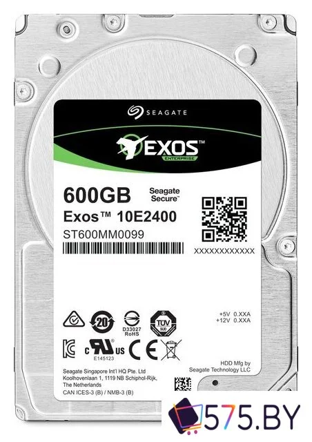 Гибридный жесткий диск Seagate Exos 10E2400 600GB ST600MM0099 в магазине 575.by