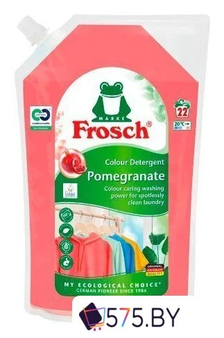 Гель для стирки Frosch Гранат 1.5 л в магазине 575.by