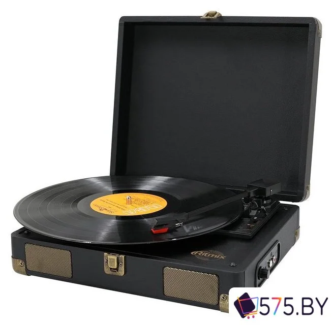 Виниловый проигрыватель Ritmix LP-100 (черный) в магазине 575.by