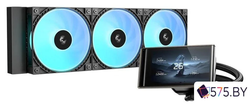 Система жидкостного охлаждения для процессора DeepCool LT360 Vision ARGB R-LT360VISION-BKAMMC-G-1 в магазине 575.by