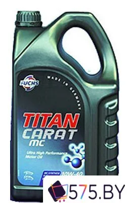 Моторное масло Fuchs Titan SYN MC (Carat) 10W-40 5л в магазине 575.by