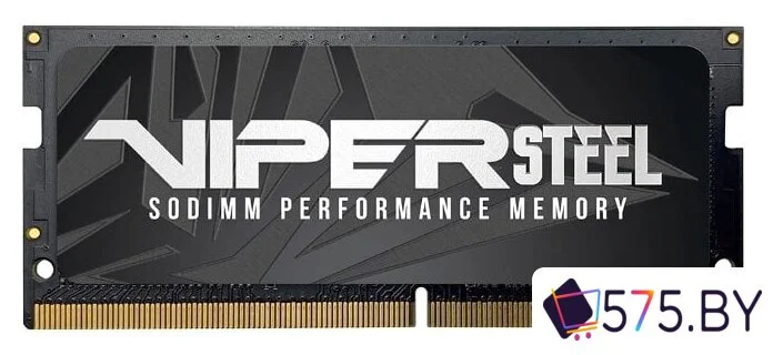 Оперативная память Patriot Viper Steel 16ГБ DDR4 SODIMM 3200 МГц PVS416G320C8S в магазине 575.by
