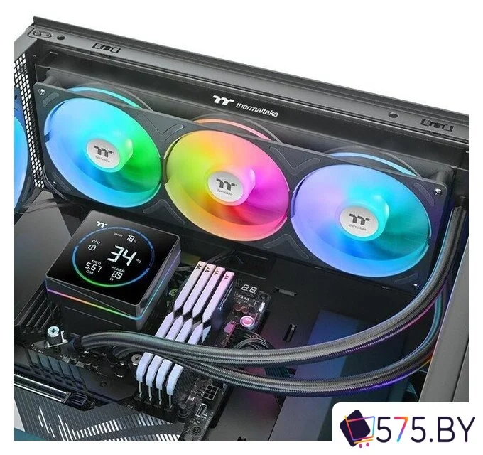 Система жидкостного охлаждения для процессора Thermaltake TH360-S V3 ARGB Sync CL-W470-PL12SW-A в магазине 575.by