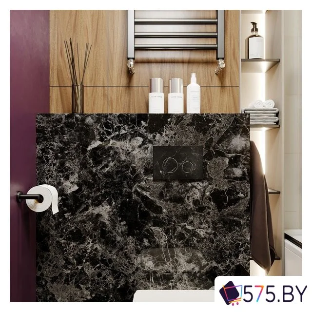 Инсталляция для унитаза Lavinia Boho Relfix 5 в 1 77010056 (greek black искусствен. камень) в магазине 575.by
