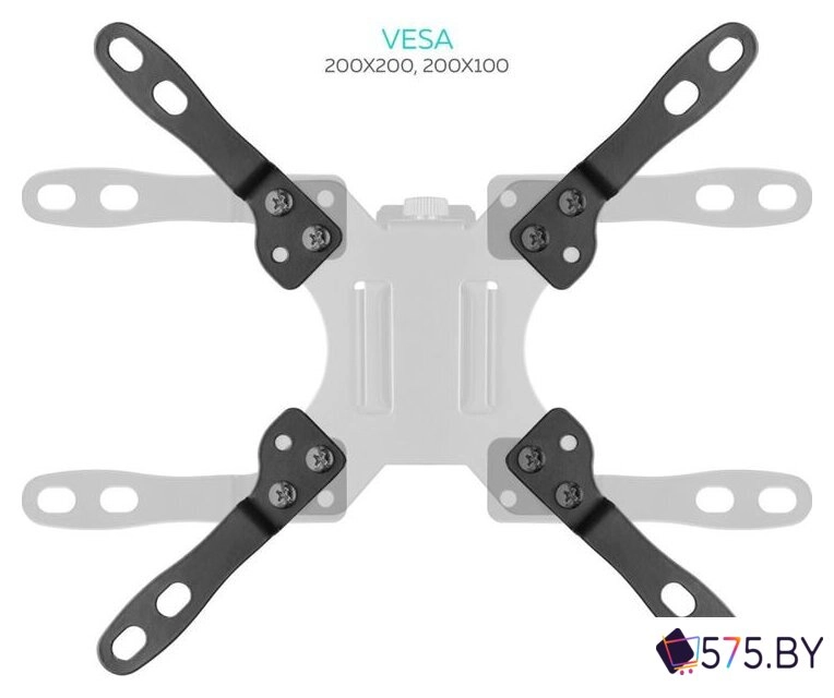 VESA-адаптер для монитора Onkron A2G (черный) в магазине 575.by