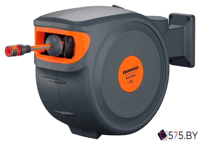 Катушка со шлангом Daewoo Power Auto Reel x15 DWR 3015 (1/2", 15+2 м) в магазине 575.by