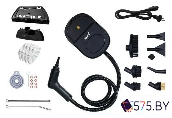 Пароочиститель Kunf TC-SC-003 B (черный) в магазине 575.by