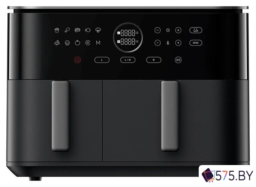 Аэрогриль (аэрофритюрница) Xiaomi Dual Zone Air Fryer 10L MAF-D1001 (евровилка) в магазине 575.by