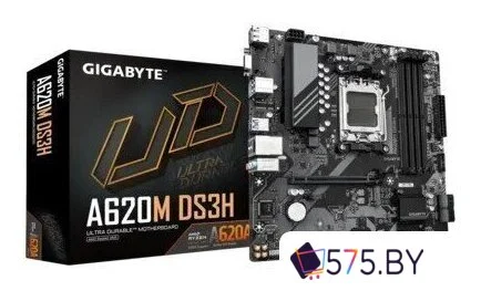 Материнская плата Gigabyte A620M DS3H (rev. 2.0) в магазине 575.by