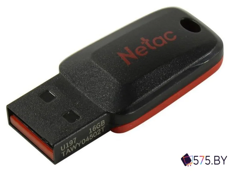 USB Flash Netac U197 USB 2.0 16GB NT03U197N-016G-20BK в магазине 575.by