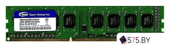 Оперативная память Team Elite 2ГБ DDR3 1333 МГц TED32048M1333C9 в магазине 575.by