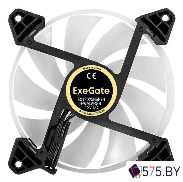 Вентилятор для корпуса ExeGate EX12025H6PYH-PWM.ARGB EX295972RUS в магазине 575.by