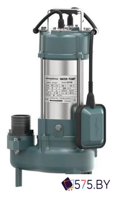Фекальный насос Grandfar GV180 в магазине 575.by