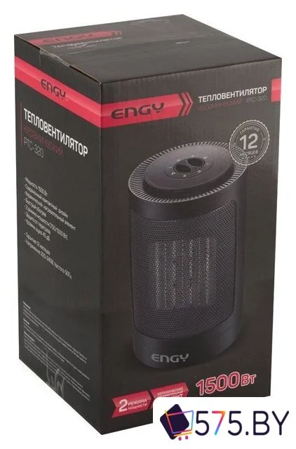 Тепловентилятор Engy РТС-320 (черный) в магазине 575.by