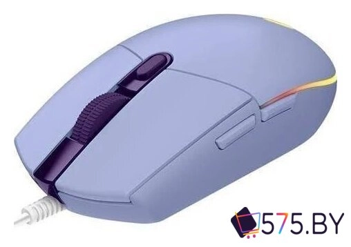 Игровая мышь Logitech G102 Lightsync (сиреневый) в магазине 575.by
