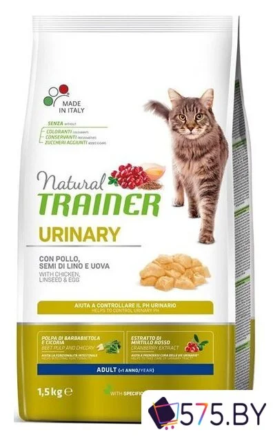 Сухой корм для кошек Trainer Natural Urinary Adult Chicken 1.5 кг в магазине 575.by