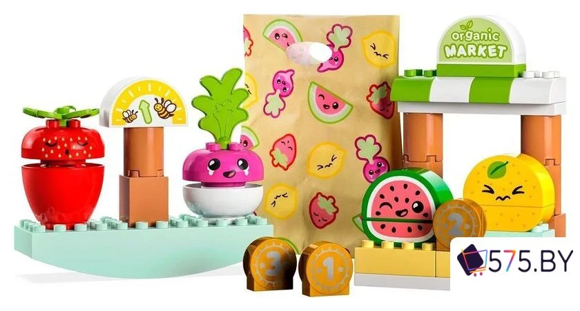 Конструктор LEGO Duplo 10983 Органический рынок в магазине 575.by