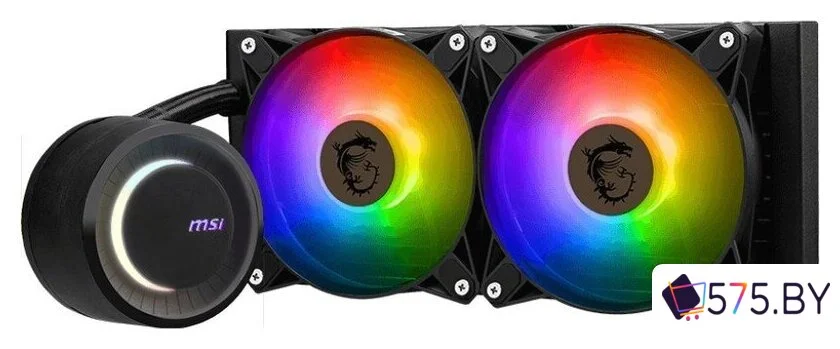 Система жидкостного охлаждения для процессора MSI MAG CoreLiquid E240 (черный) в магазине 575.by
