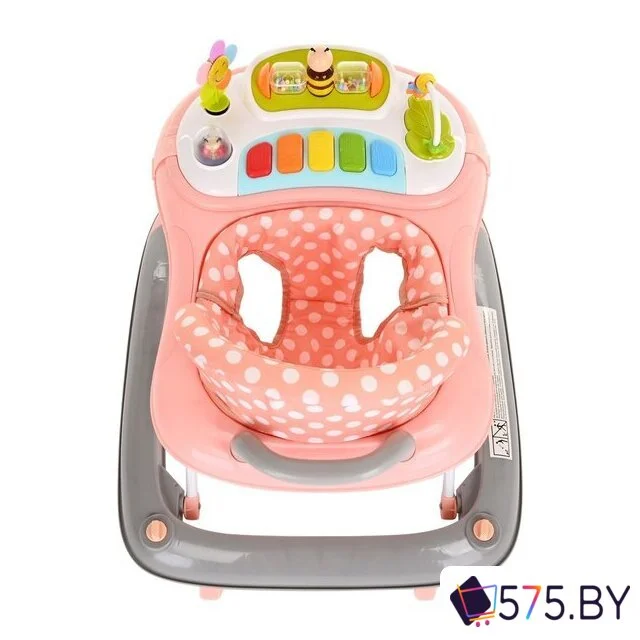 Ходунки Pituso Пчелка W1121PB8 (серый/коралл) в магазине 575.by