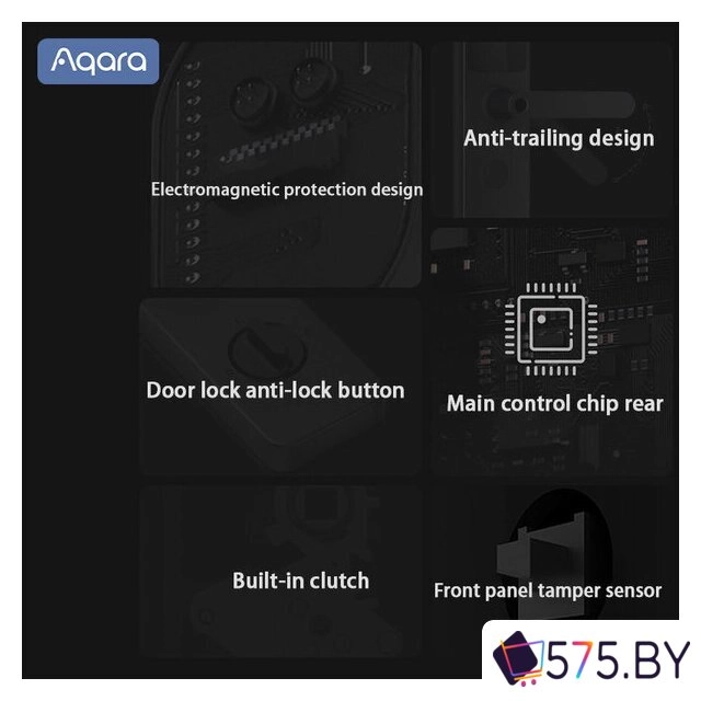 Дверной замок Aqara Door Lock A100 Zigbee ZNMS02ES в магазине 575.by