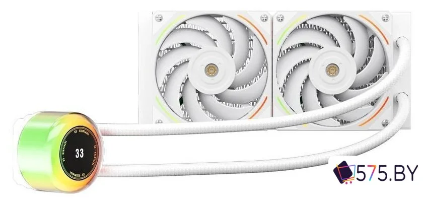 Система жидкостного охлаждения для процессора 1stPlayer CC 240 (белый) в магазине 575.by