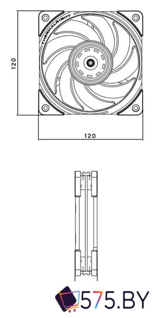 Вентилятор для корпуса Thermalright TL-B12 EXTREM в магазине 575.by