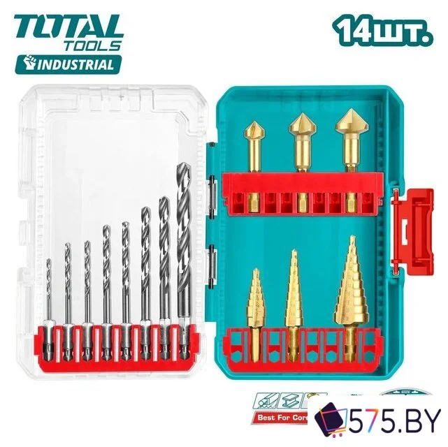 Набор сверл Total TACSDL61401 в магазине 575.by