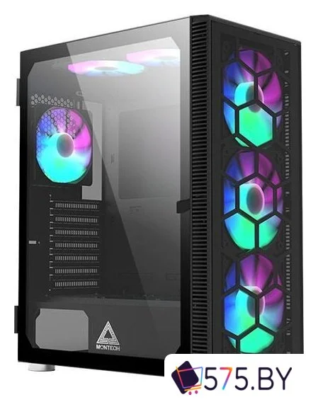 Корпус Montech X3 Glass (черный) в магазине 575.by