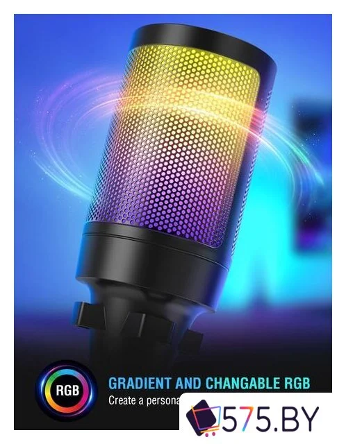 Проводной микрофон FIFINE A6V (черный) в магазине 575.by