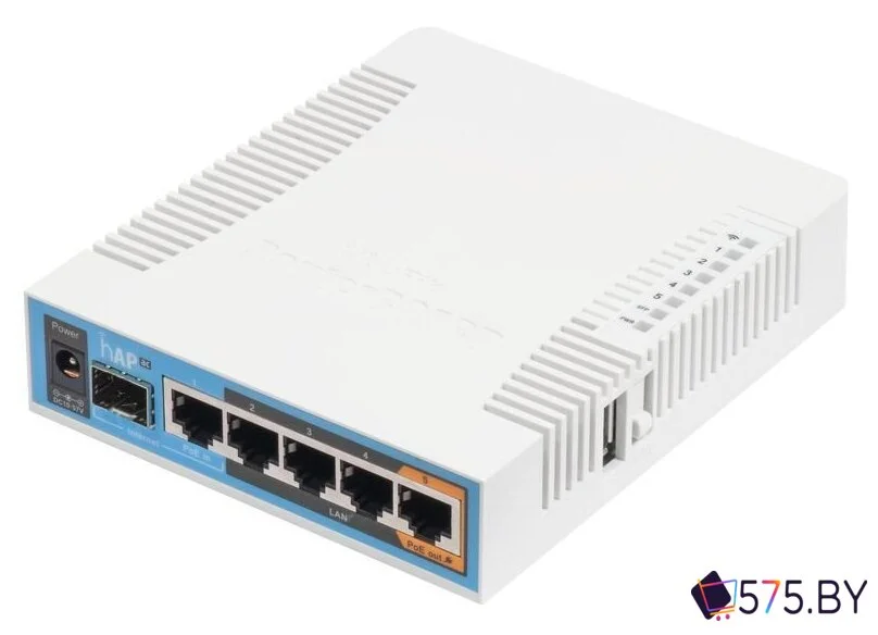 Wi-Fi роутер Mikrotik hAP ac [RB962UiGS-5HacT2HnT] в магазине 575.by