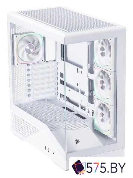 Корпус 1stPlayer GM7 ARGB GM7-WH-3FN7R-W-1FN7-W (белый) в магазине 575.by