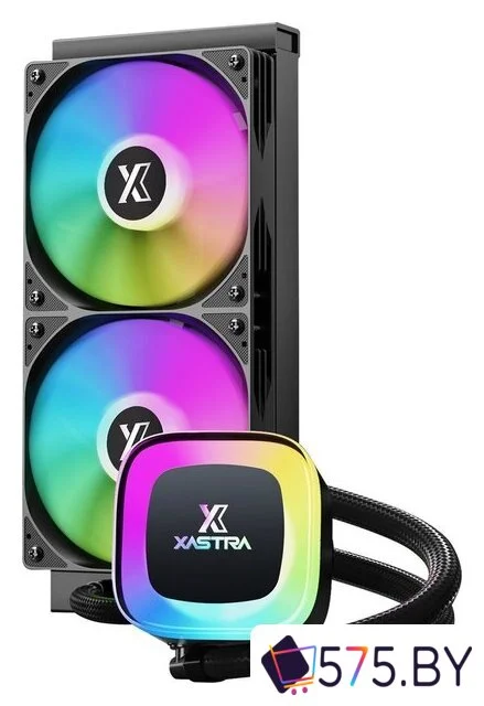 Система жидкостного охлаждения для процессора XASTRA LP240 ARGB BK в магазине 575.by