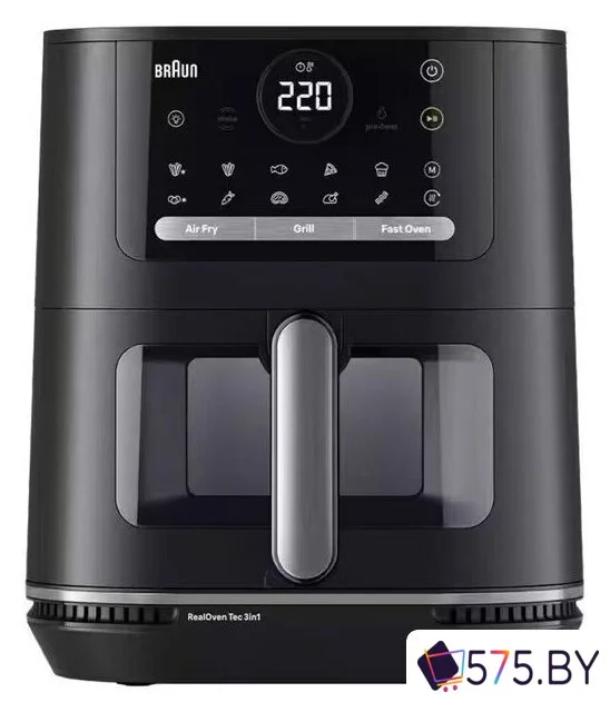 Аэрогриль (аэрофритюрница) Braun MultiFry 5 Air Fryer 3-i-n1 HF5075IBK в магазине 575.by