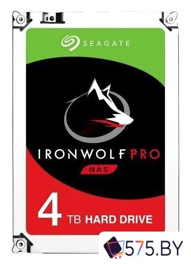 Жесткий диск Seagate IronWolf Pro 4TB ST4000NE001 в магазине 575.by