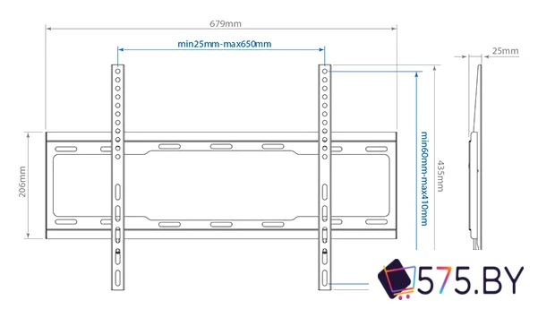 Кронштейн для телевизора Arm Media Steel-1 в магазине 575.by
