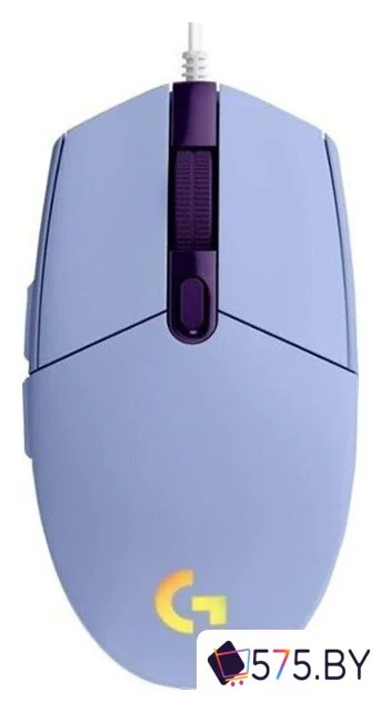 Игровая мышь Logitech G102 Lightsync (сиреневый) в магазине 575.by