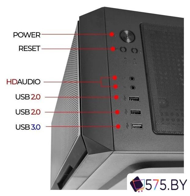 Корпус Ginzzu CL590 в магазине 575.by