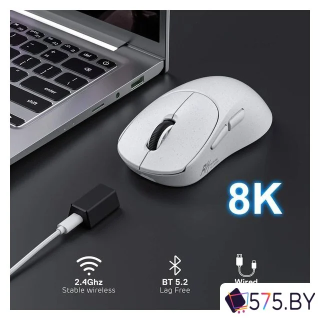 Игровая мышь Royal Kludge MG5 (серый) в магазине 575.by
